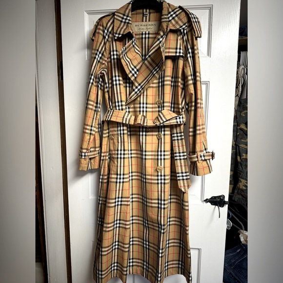 Burberry full check trench - Picture 8 of 11